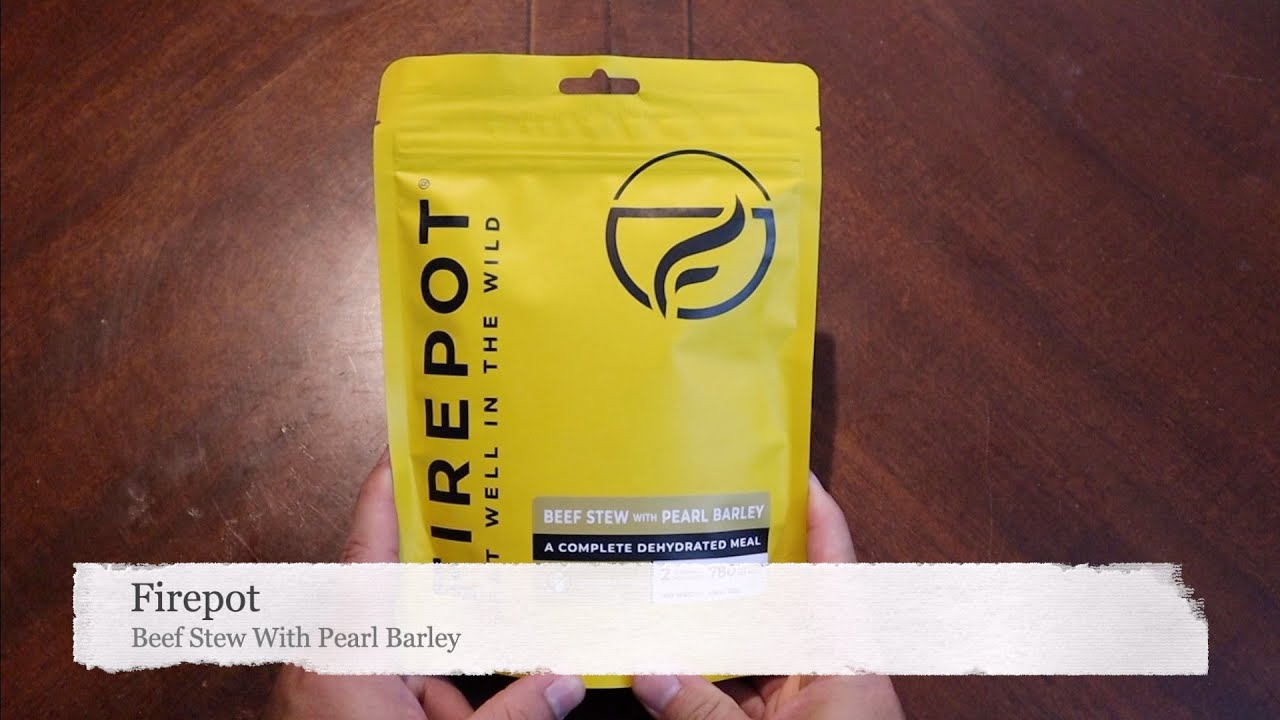 MRE Review | Firepot | Beef Stew With Pearl Barley