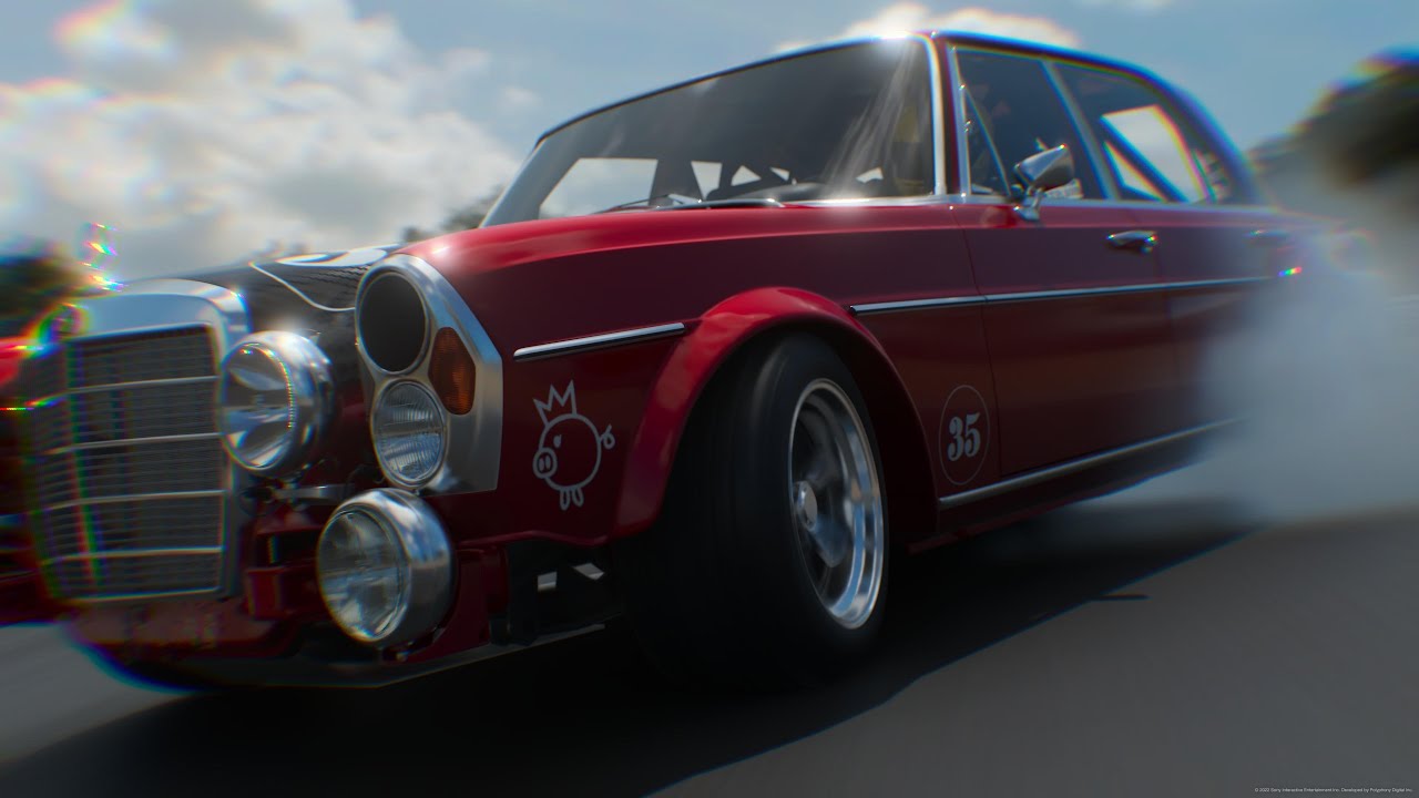 Gran Turismo 7 Red Pig AMG 300 SEL Drift // Nurburgring Nordschleife Tourist Layout