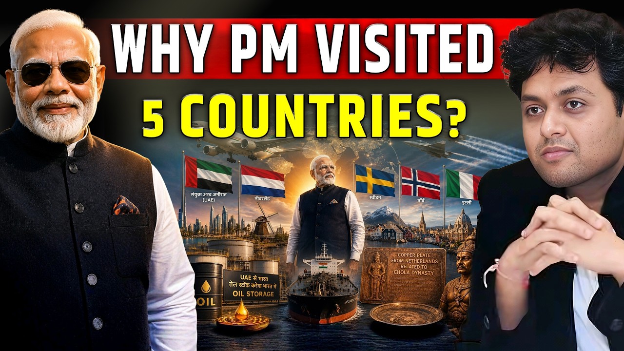 PM Modi Visited 5 Countries For Big Deals 🔥 || Dr. Ankit Shah Explains