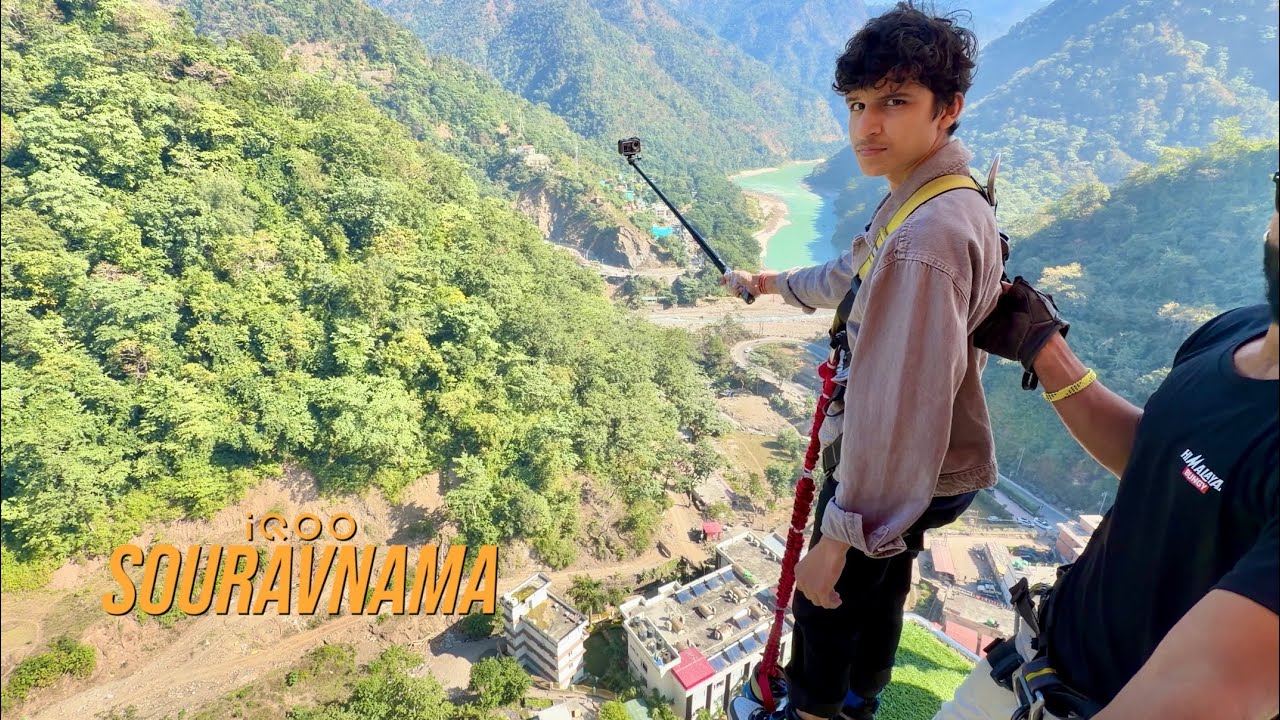 Piyush Ne Bungee Jumping Karli 😲
