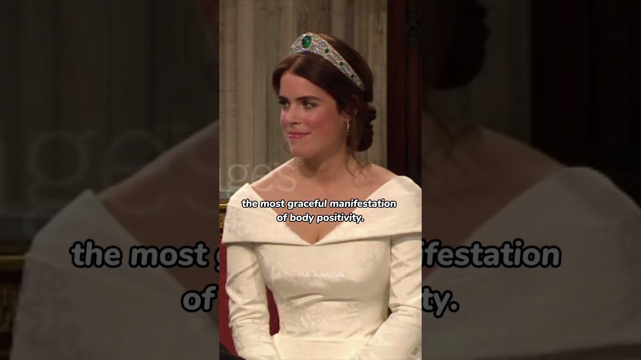 The secret meanings of Princess Eugenie's wedding dress #royal #royalfamily #princess #wedding ing