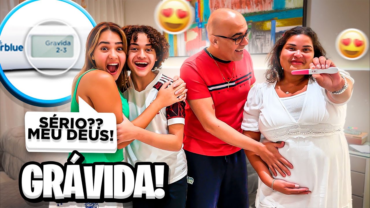 MINHA MÃE ESTÁ GRÁVIDA !!!