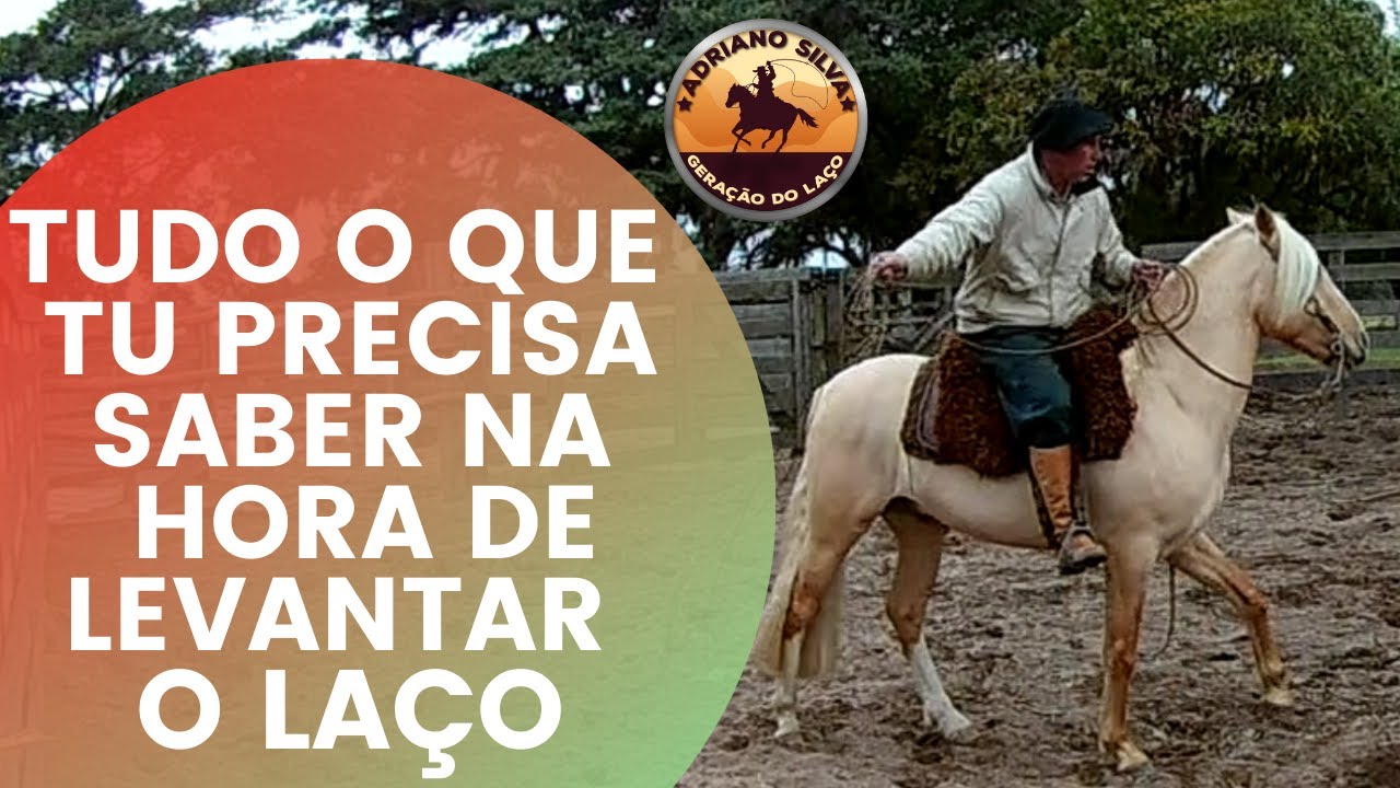 Os segredos na hora de levantar o laço