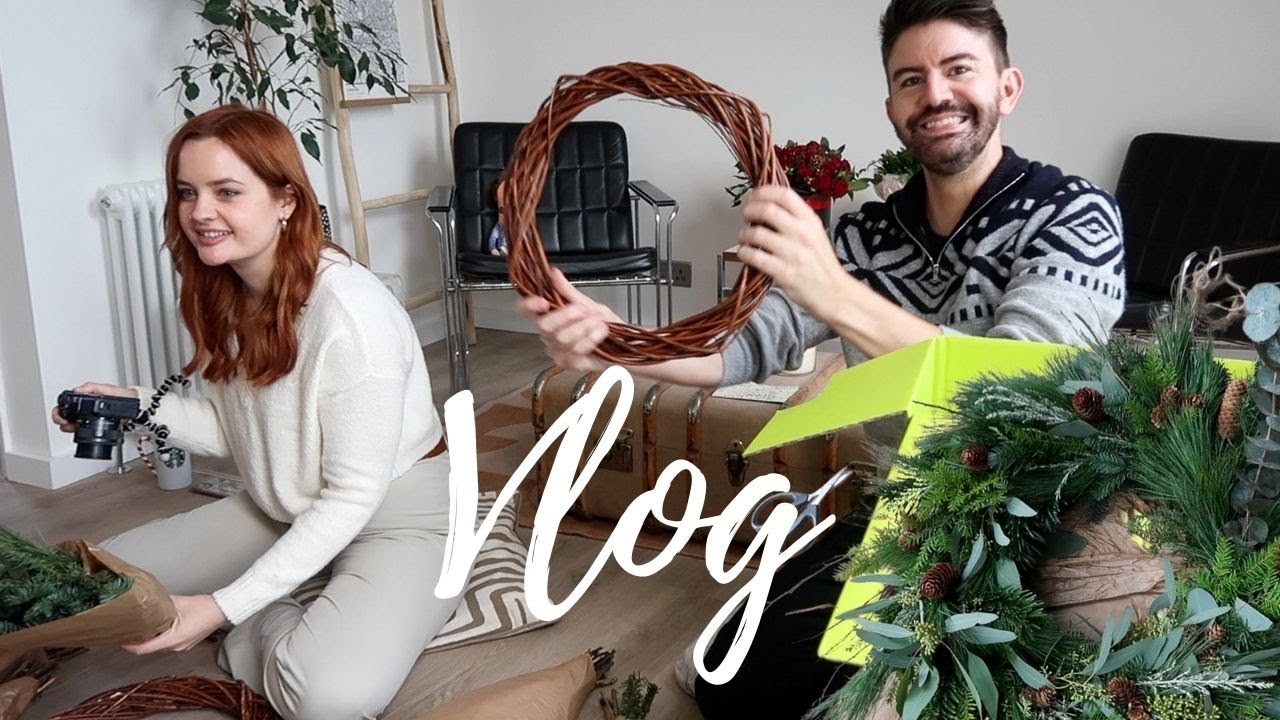 Wreath Making, Thrifting, London Hotel Stay & Gin Tasting! MR CARRINGTON CHRISTMAS 2021