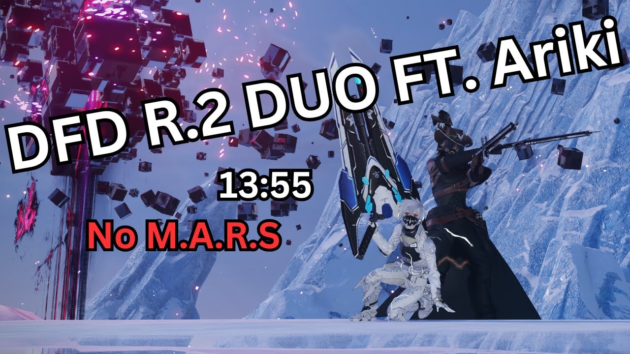 [PSO2 NGS] Dark Falz Dalion R2 Duo (Ra/Sl POV + Gu/Ra) (13:55)