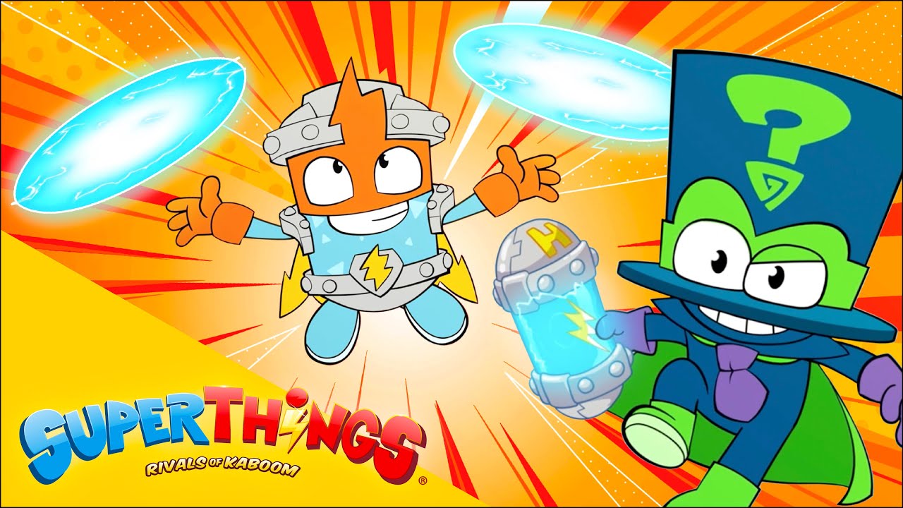 SUPERTHINGS NEON POWER⚡EP. 3 - RIVALITATILE DIN ORASUL KABOOM💥| DESENE ANIMATE PENTRU COPII