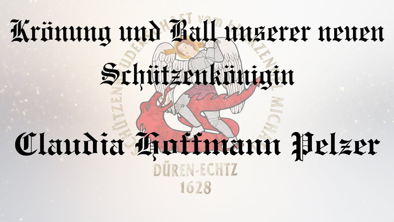 Kr&ouml;nung unserer neuen Sch&uuml;tzenk&ouml;nigin Claudia Hoffmann Pelzer & ihrem Gemahl Guido &ndash; incl. Festball