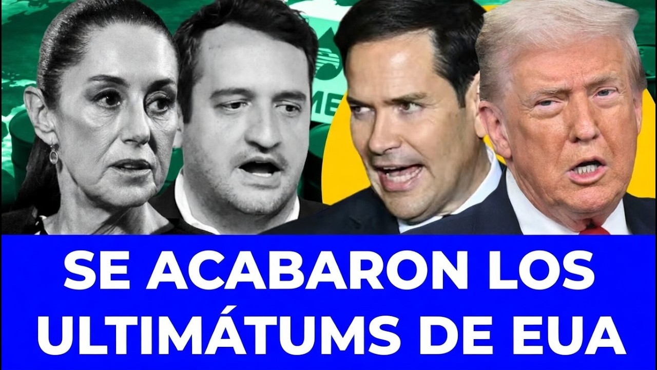 ¡SE ACABÓ LA PACIENCIA! La Casa Blanca se cansa de Sheinbaum y va por los capos de Morena