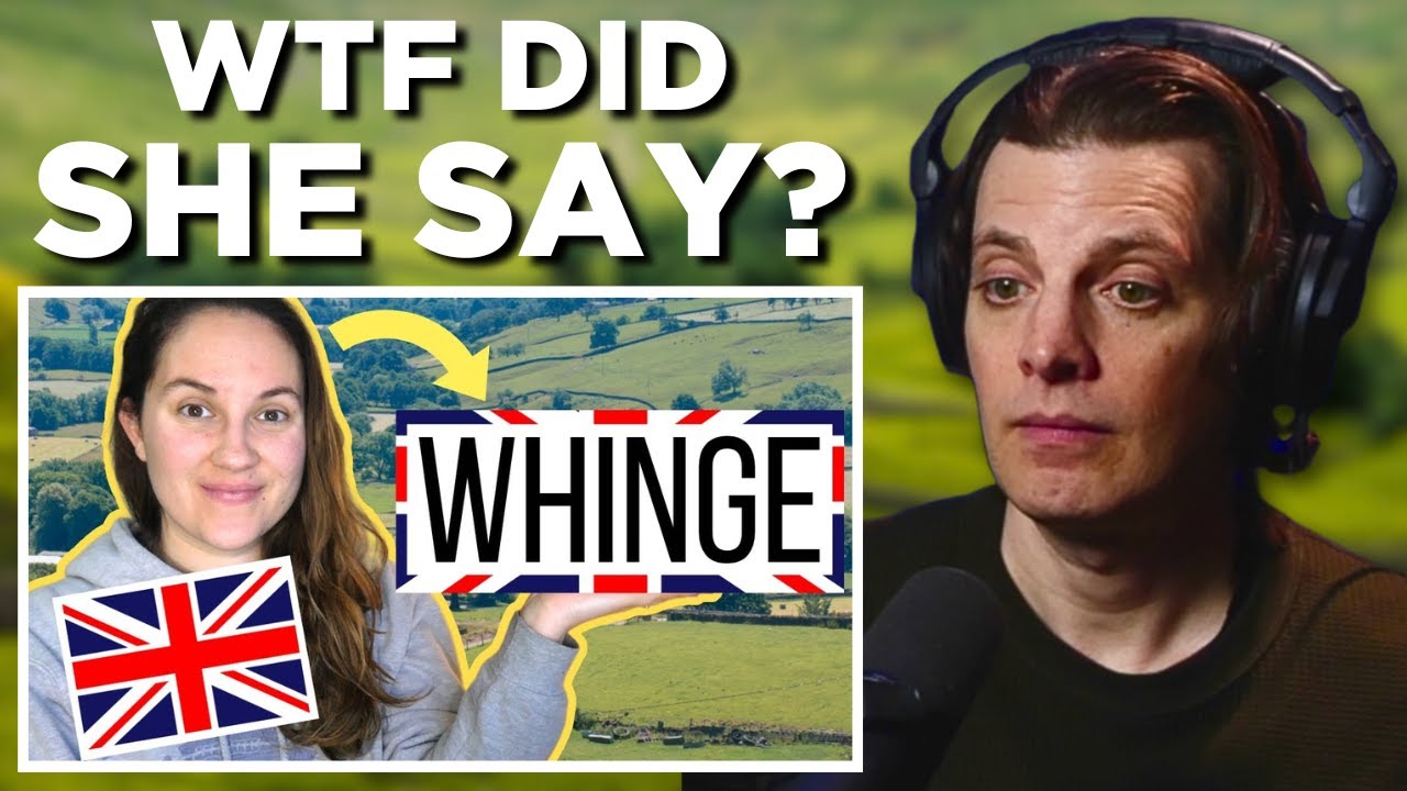 Реакция американца на 13 британских слов, которые я никогда раньше не слышал!