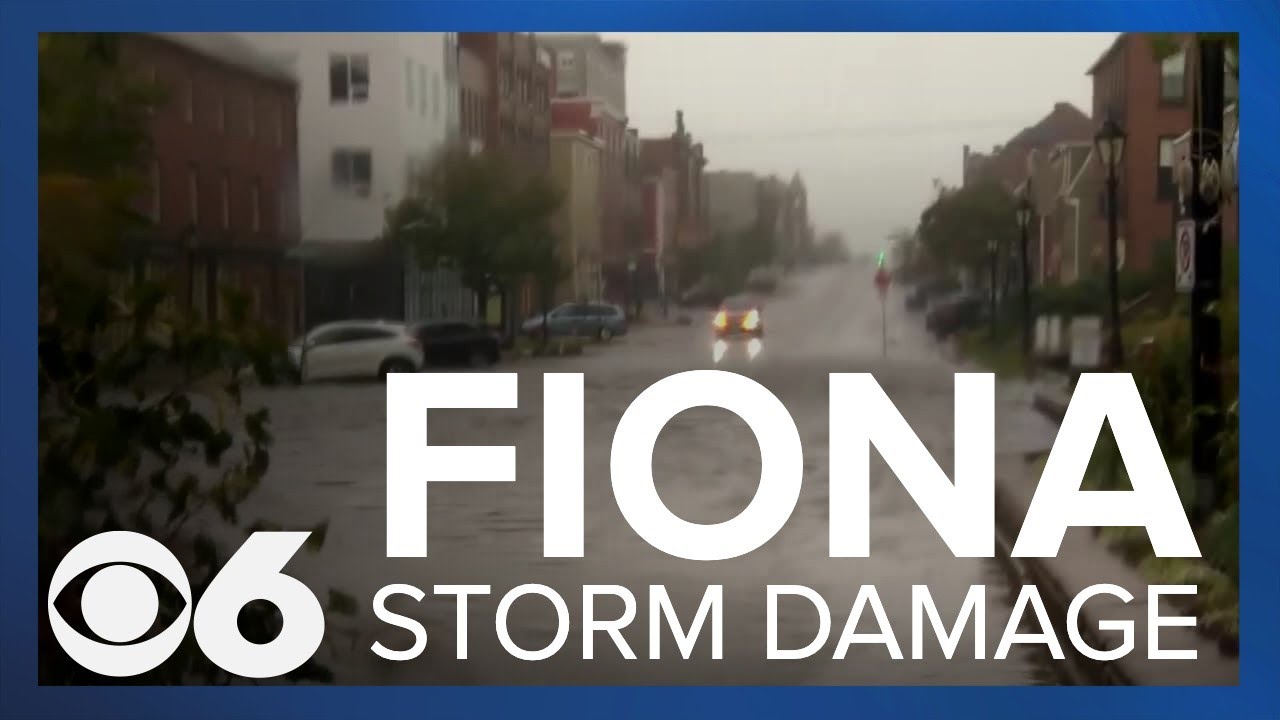 Tracking Fiona: Storm downs trees, causes flooding on Prince Edward Island