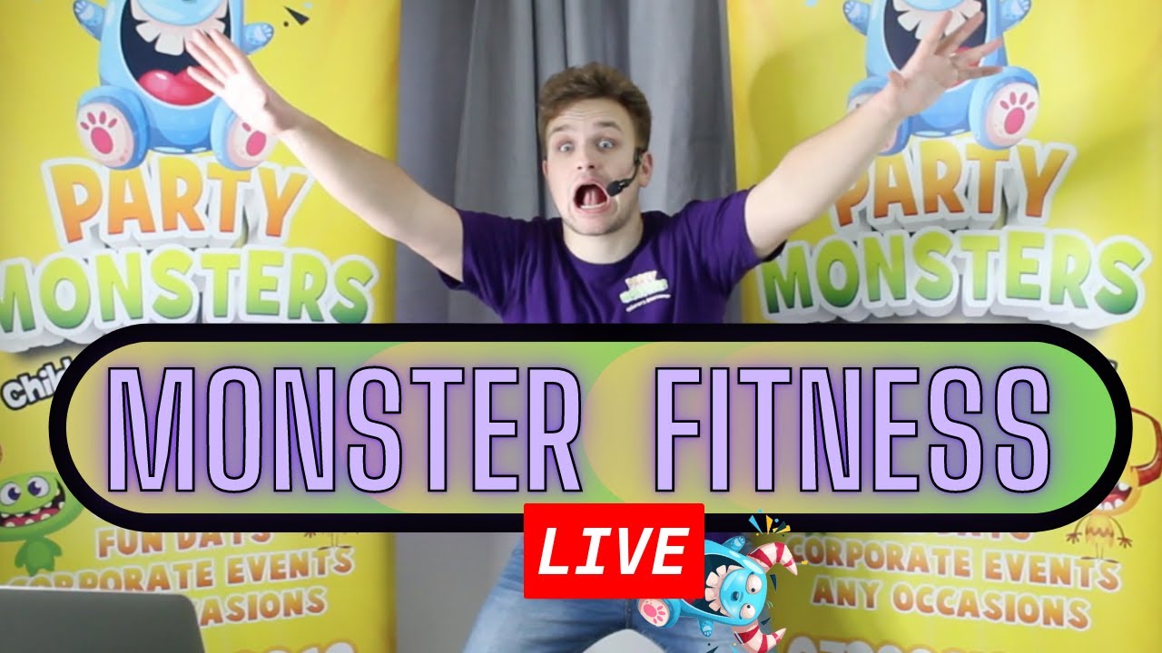 Monster Fitness - Kids Fitness | Facebook Live | Episode 2