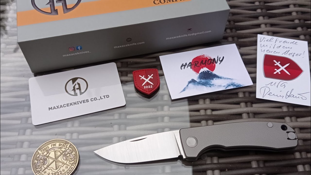 Unboxing: Maxace / PMP Harmony aus dem Tools for Gents 
