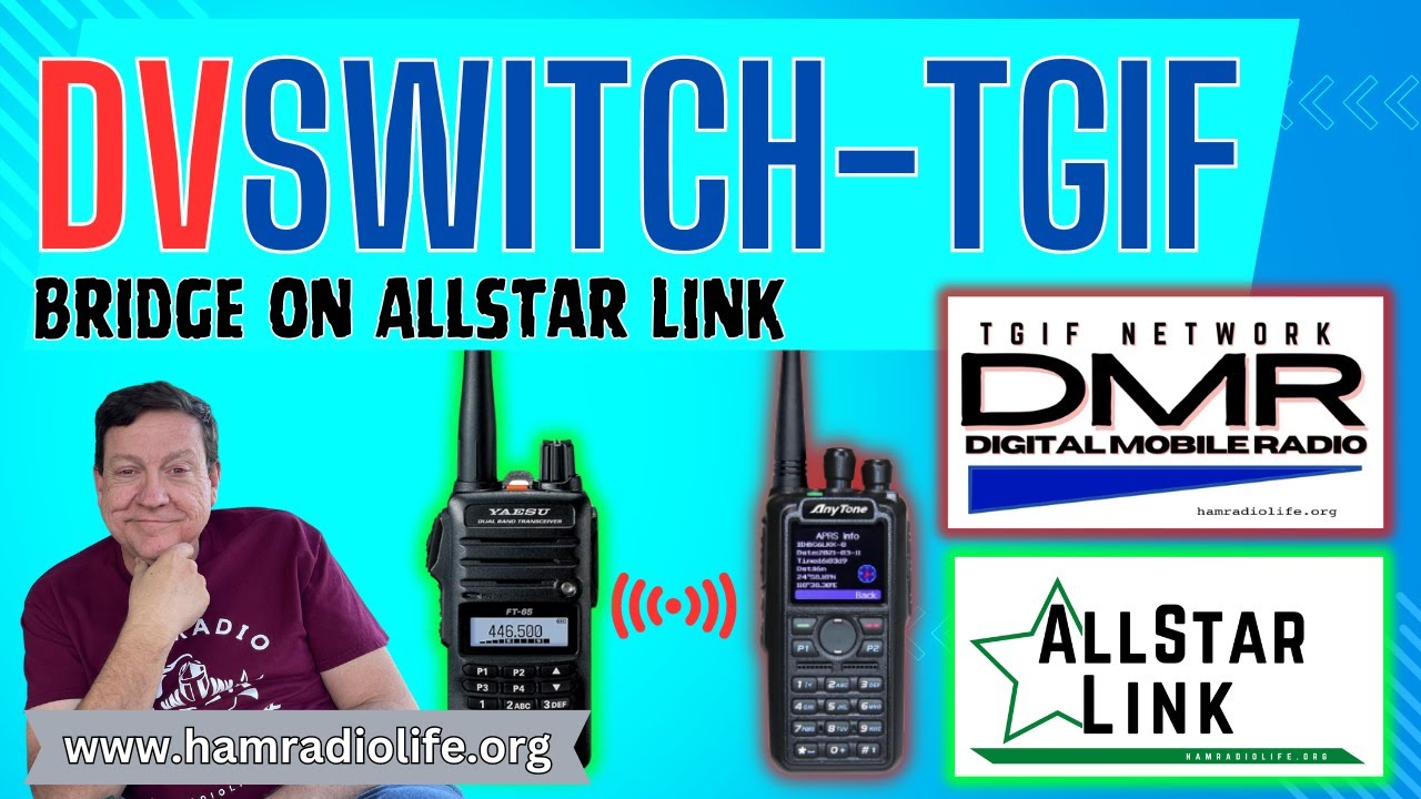 DVSwitch on an AllStar HamVoIP Node - TGIF DMR Version