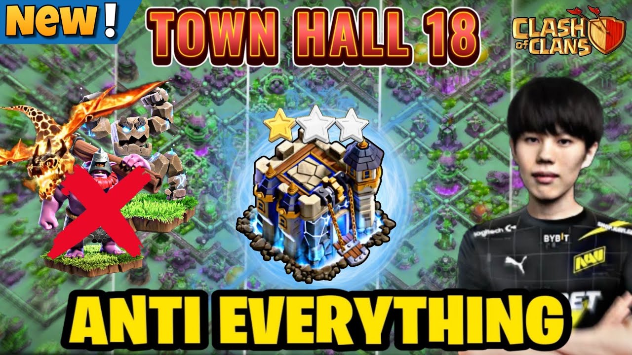 UNBEATABLE TH18 BEST LEGEND BASE || TH18 TROPHY PUSHING WITH COPY LINKS ||TH18 ANTI  3 STAR BASE