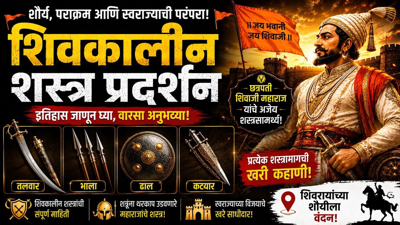 Shiv kalin shastra pradarshan Pune | शिवकालीन शस्त्र प्रदर्शन पुणे | Umaji Naik Smruti Din 