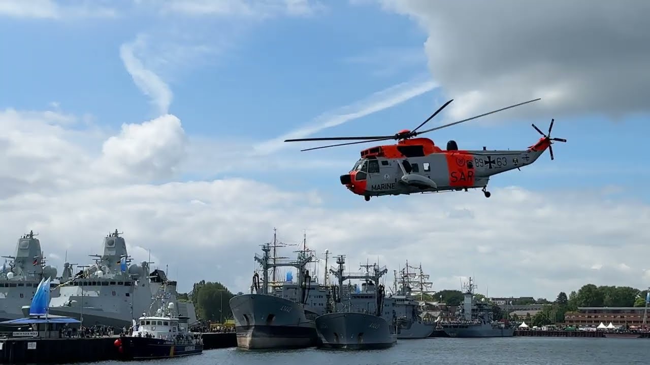 Open Ship Naval Base Kiel June 23, 2024 Open day in the Kiel naval harbor