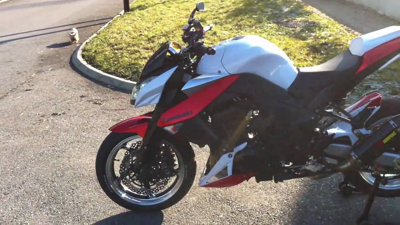 Akrapovic Complete Exhaust Sound Z1000 2010 with Xenon