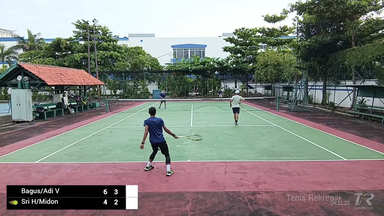 Tenis Rekreasi | edisi: Weekend #43 | BG/AD vs SR/MD | 6-4, 4-6