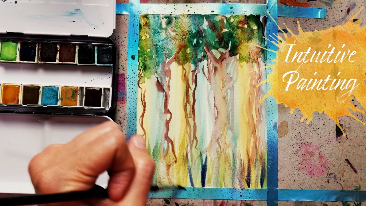 Intuitive Painting with Watercolor - Choose Your Own Adventure