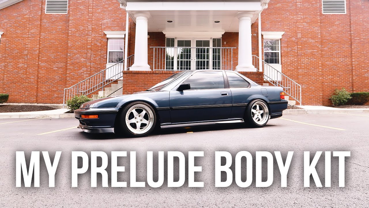 ACCORD BODY KIT ON MY HONDA PRELUDE!