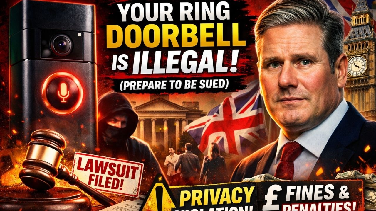 Your Ring Doorbell is Illegal. (Prepare to be Sued)
