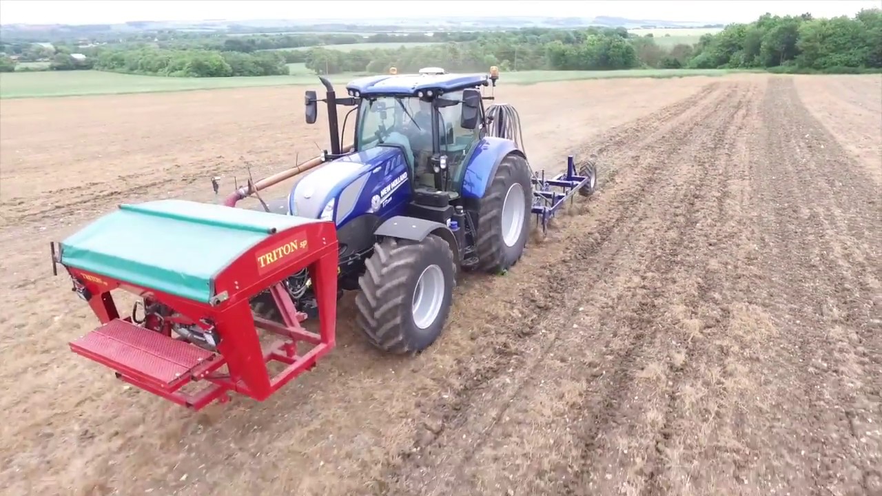 Triton Seed Drills demo day