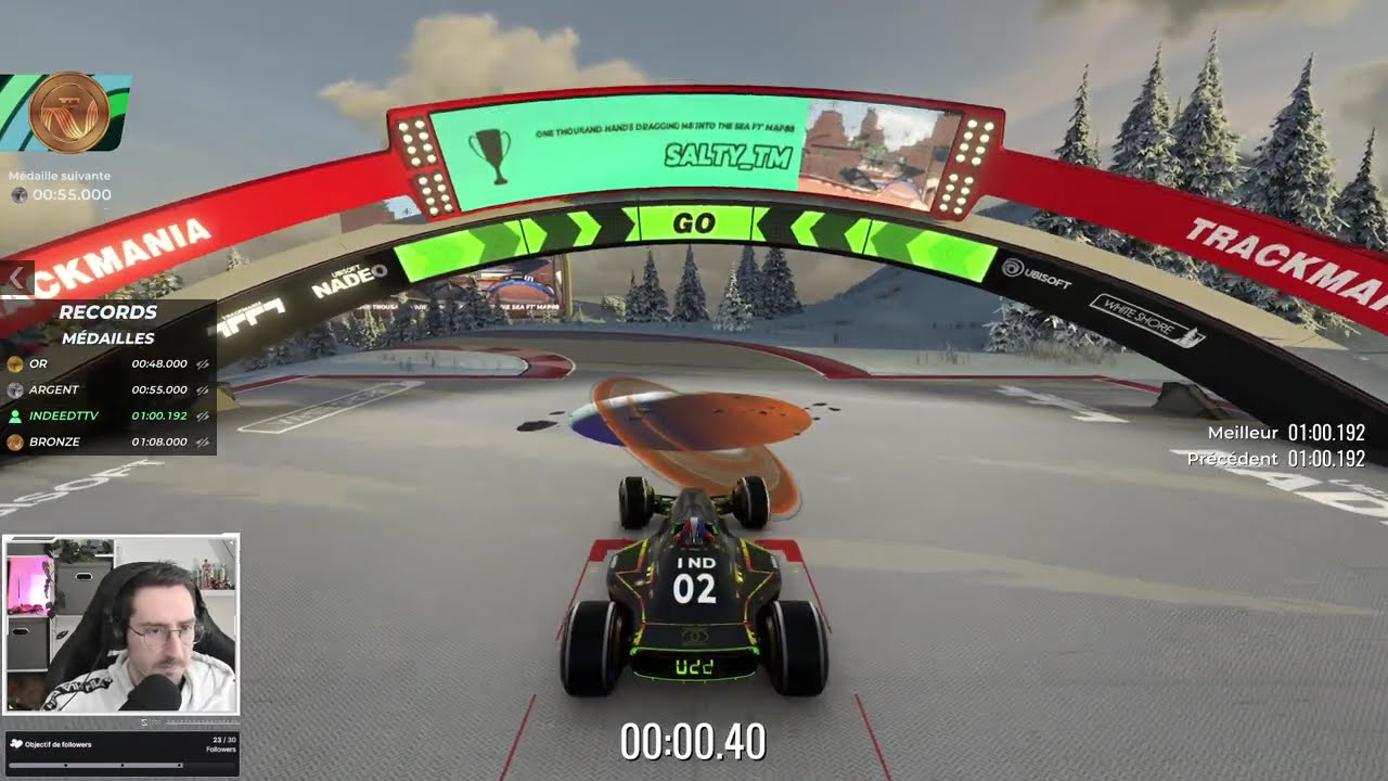 Lente descente vers la folie - TRACKMANIA