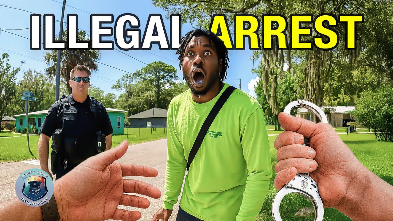 Shocking! Cop Arrest Man for Walking While Black and Get Instant Karma | Corrupt Cops Caught