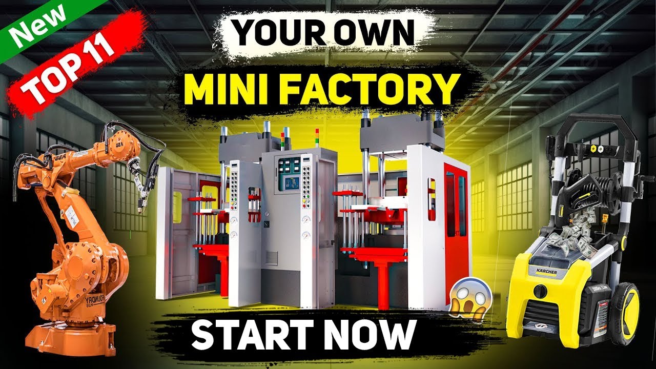 11 Mini Manufacturing Machines You Can Buy Online for Small Business in 2025