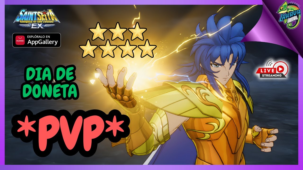 ⭕️En Vivo⭕️ ULTIMO Dia Tienda PAPAL - FULL DONETA & PVP Saint Seiya EX
