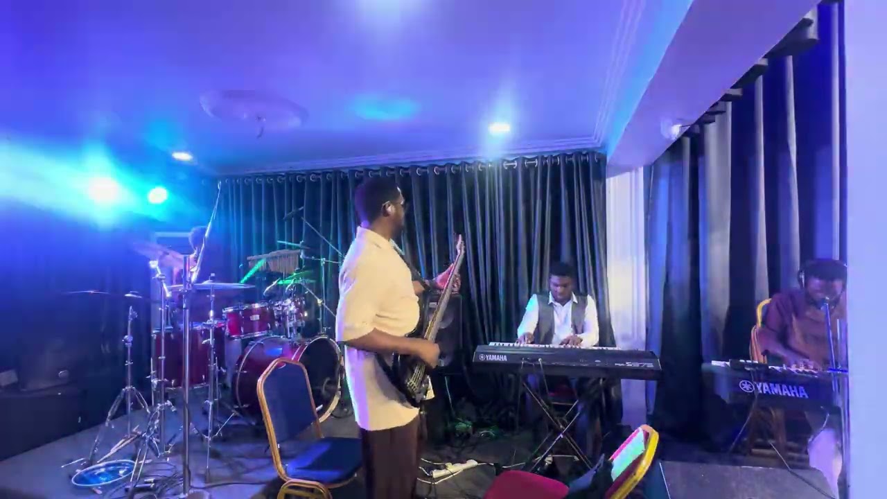 Sunday  praise @love and greatness ministry with my guys  Mega drums armani keys winner aux 