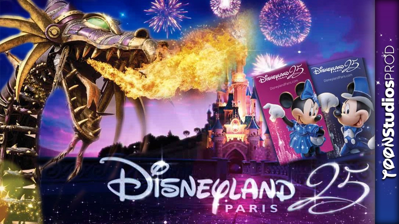 DISNEYLAND PARIS 25TH ANNIVERSARY : IT'S TIME TO SPARKLE ! - HD