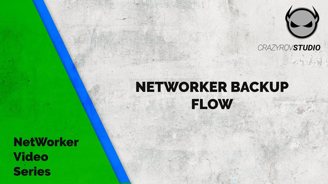 3. NetWorker Backup Flow for Scheduled backup
