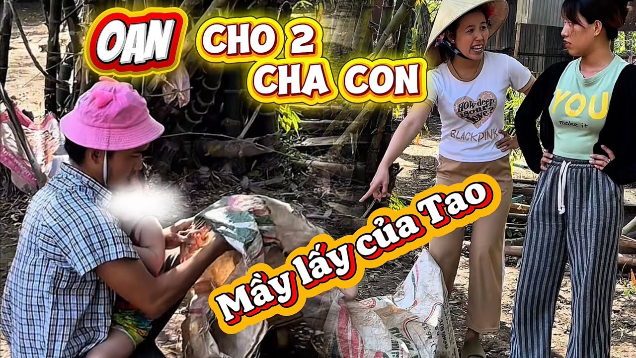 Thương cho 2 cha con nghèo
