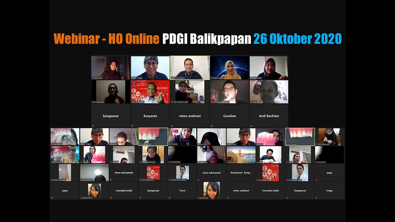 Webinar & HO PDGI Balikpapan: Beautiful Smile on Pandemic - Anterior Restoration AMARIS VOCO GmbH