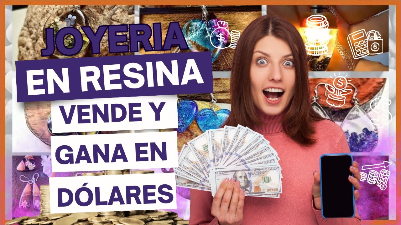 El negocio del dise&ntilde;o de joyeria y accesorios en resina con poca inversion y altas ganancias