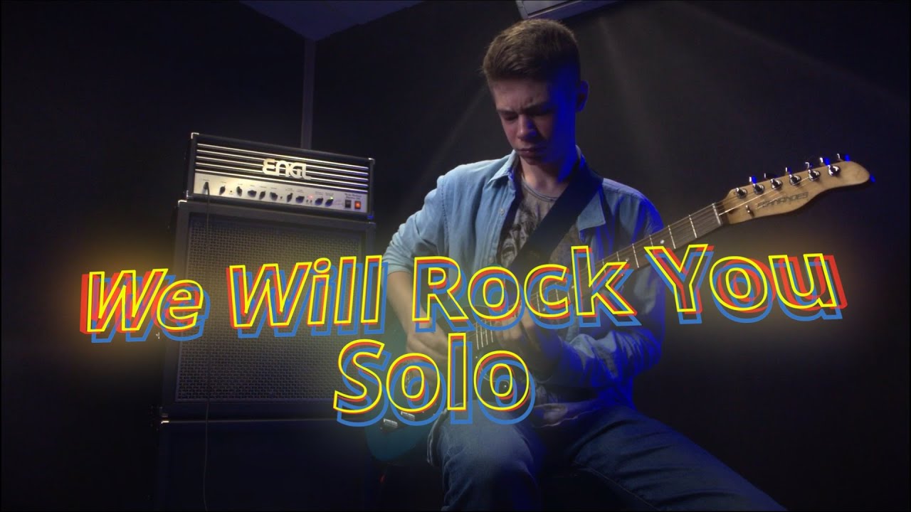 Queen - We Will Rock You \ Guitar Solo \ My Students \ Ruslan Abidov
