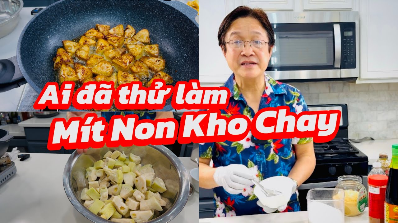 Chia sẻ món “MÍT NON KHO CHAY”ăn tốt cho sức khỏe..!