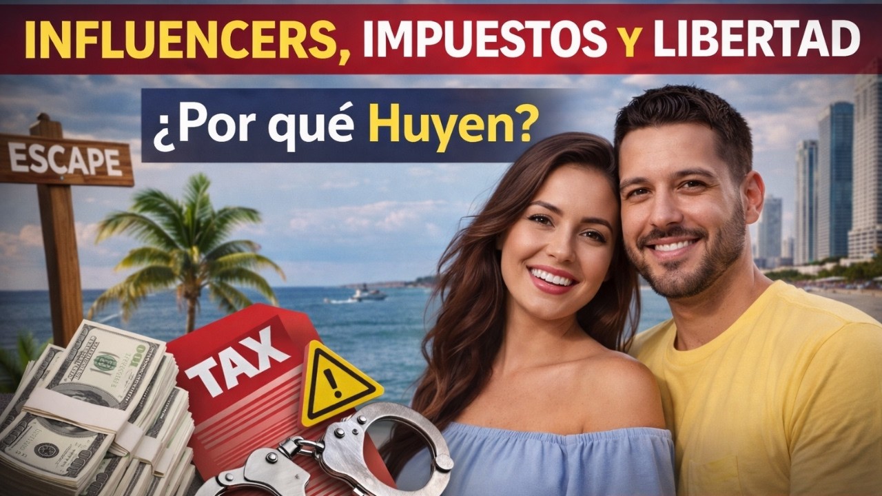 Influencers, Impuestos y Libertad  Por qué Huyen?