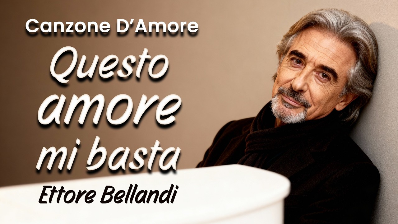 💔🎵 Perché questa canzone sembra dire quello che non osi dire? – “Mi Basta Così” – Ettore Bellandi