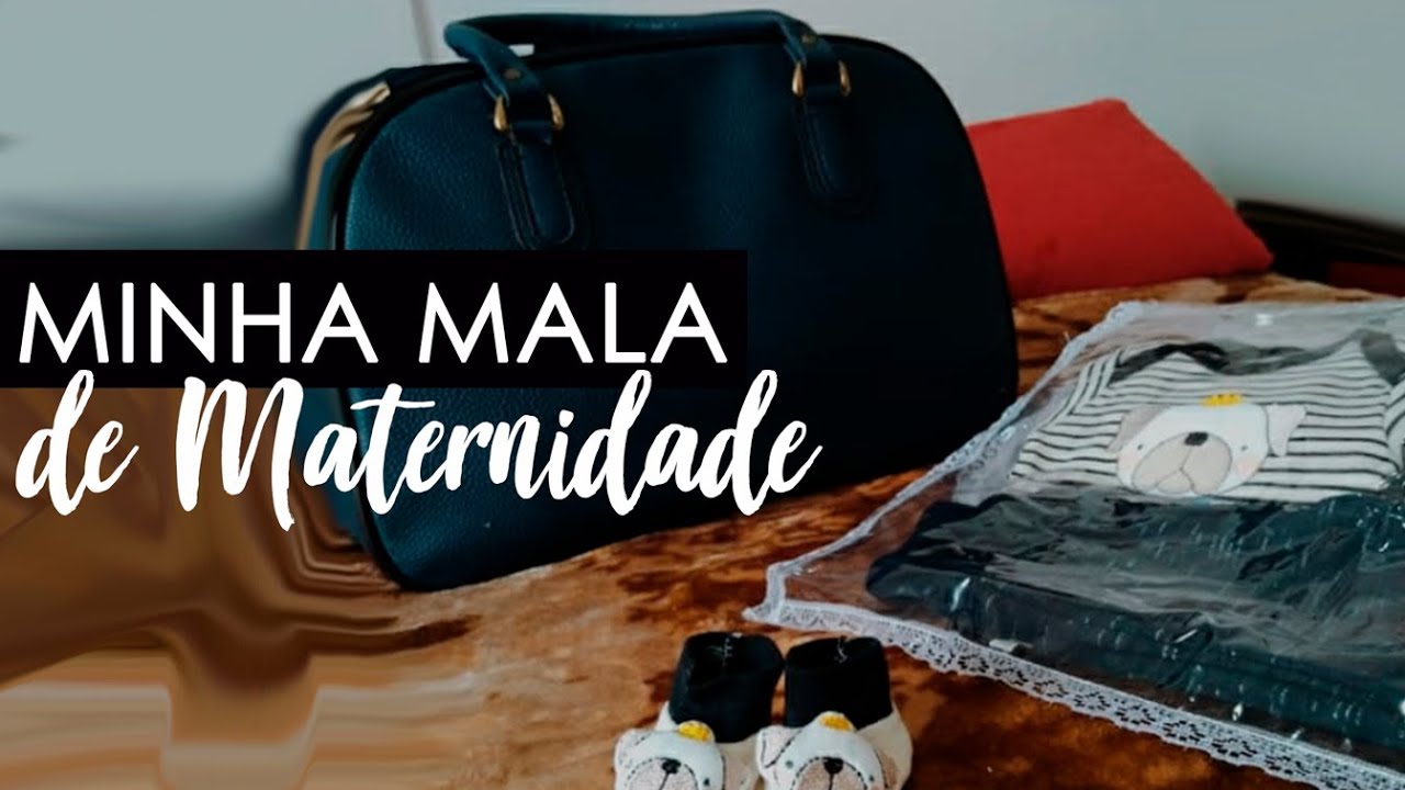 MALA DE MATERNIDADE MINIMALISTA | Luana Burigo