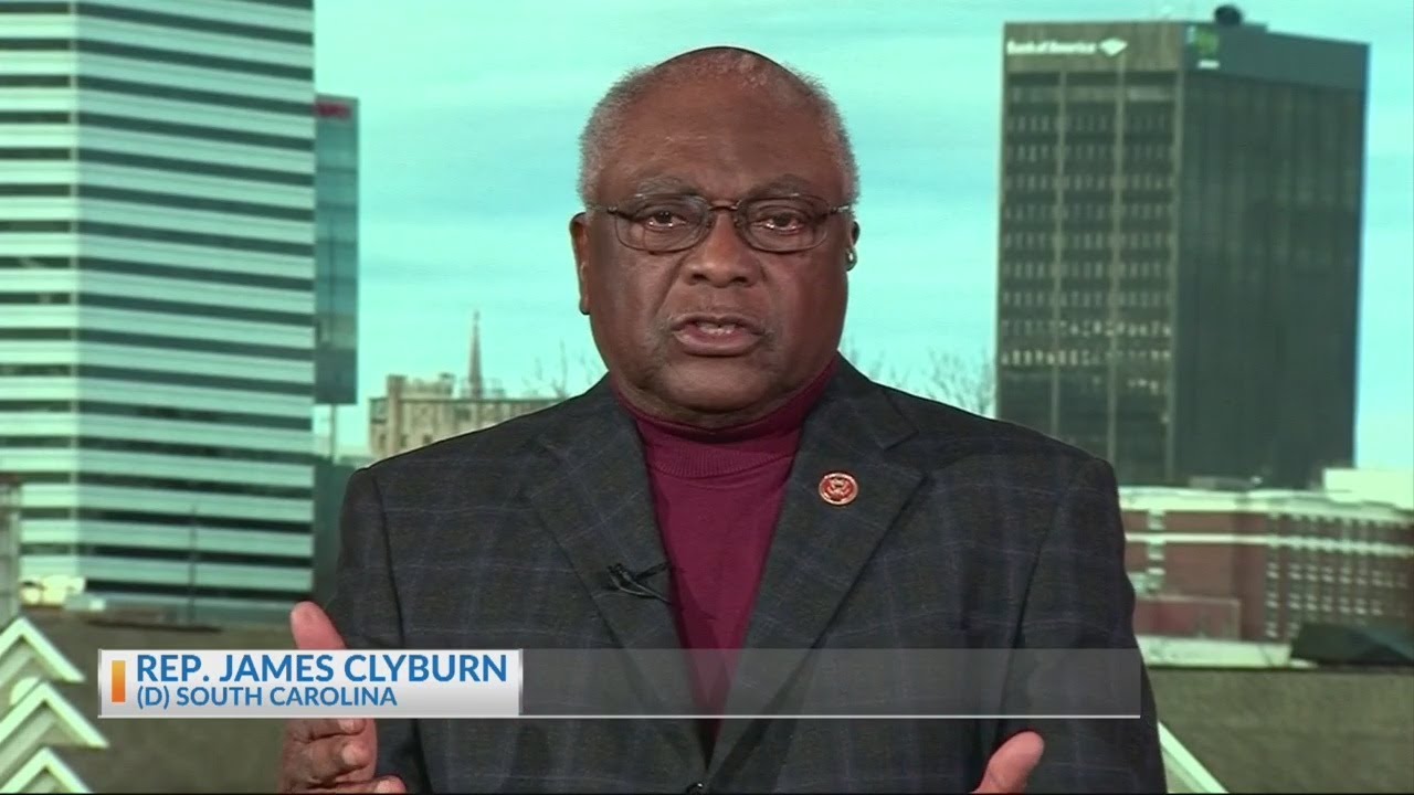 Congressman James Clyburn responds to President Trump's re-election campaign's accusations