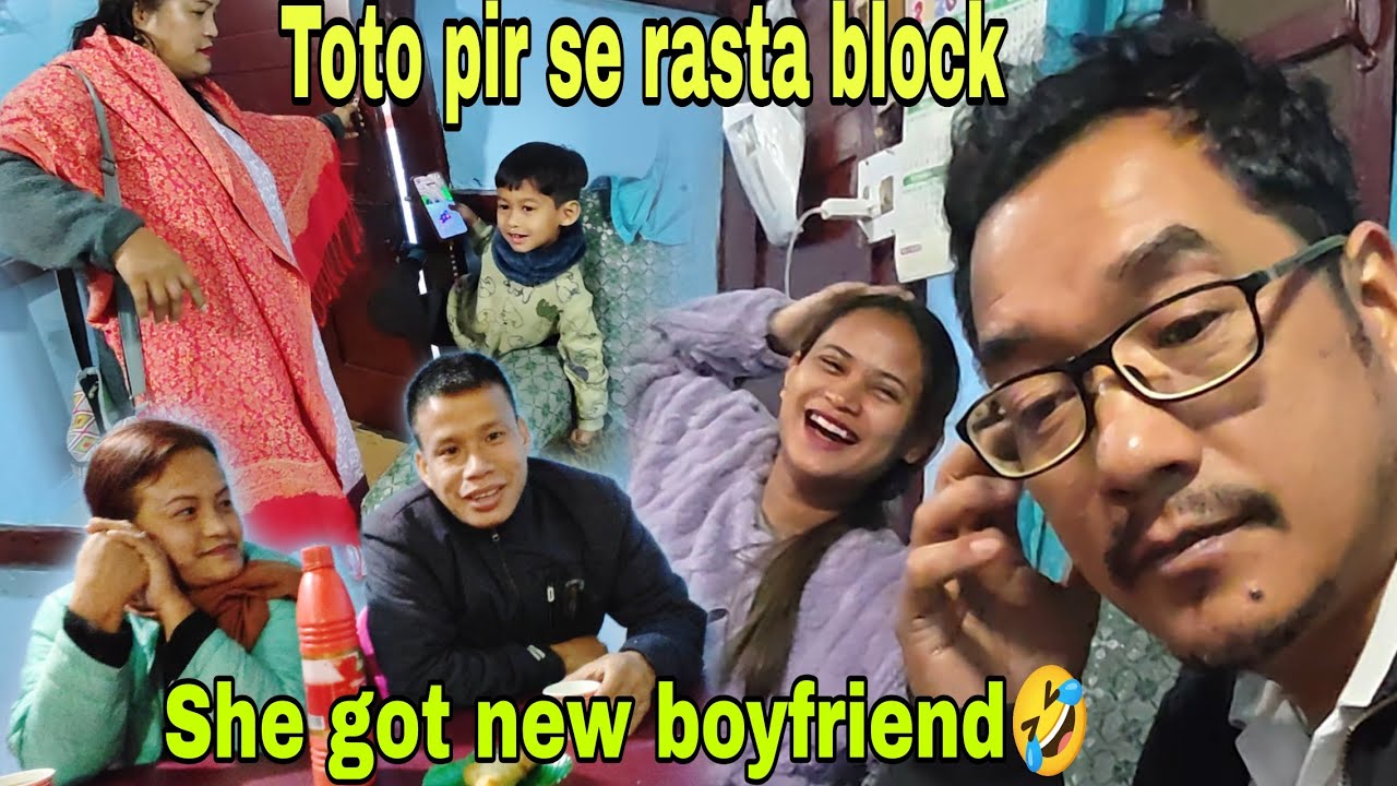 One's again Toto block the way🤣 TOTO anne got new boyfriend 😭😭