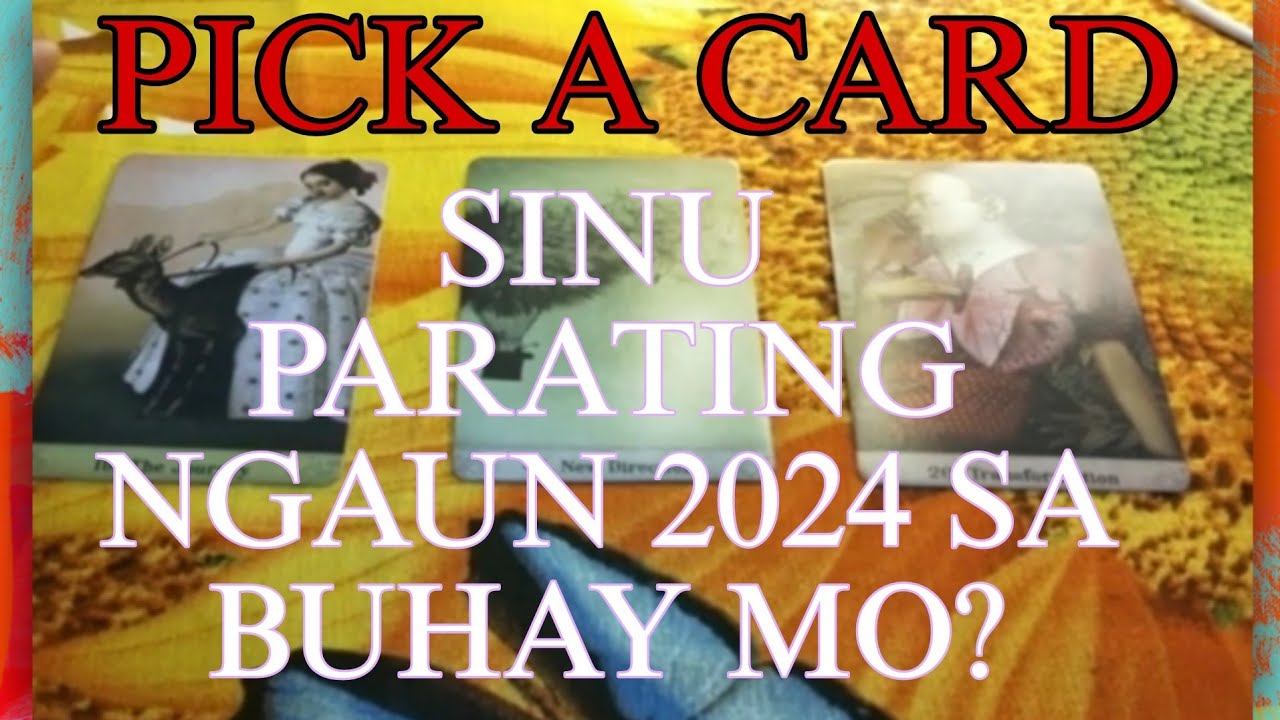 📿🕊️PICKACARD*2024💏🌠✨❣️SINU PARATING SA BUHAY MO NGAUN 2024🕊️📿#pickacard #lovereading #tarot