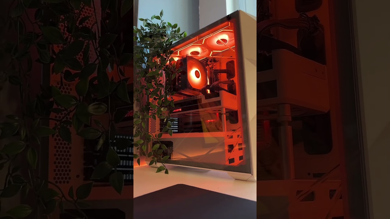 Orange Themed PC Setup