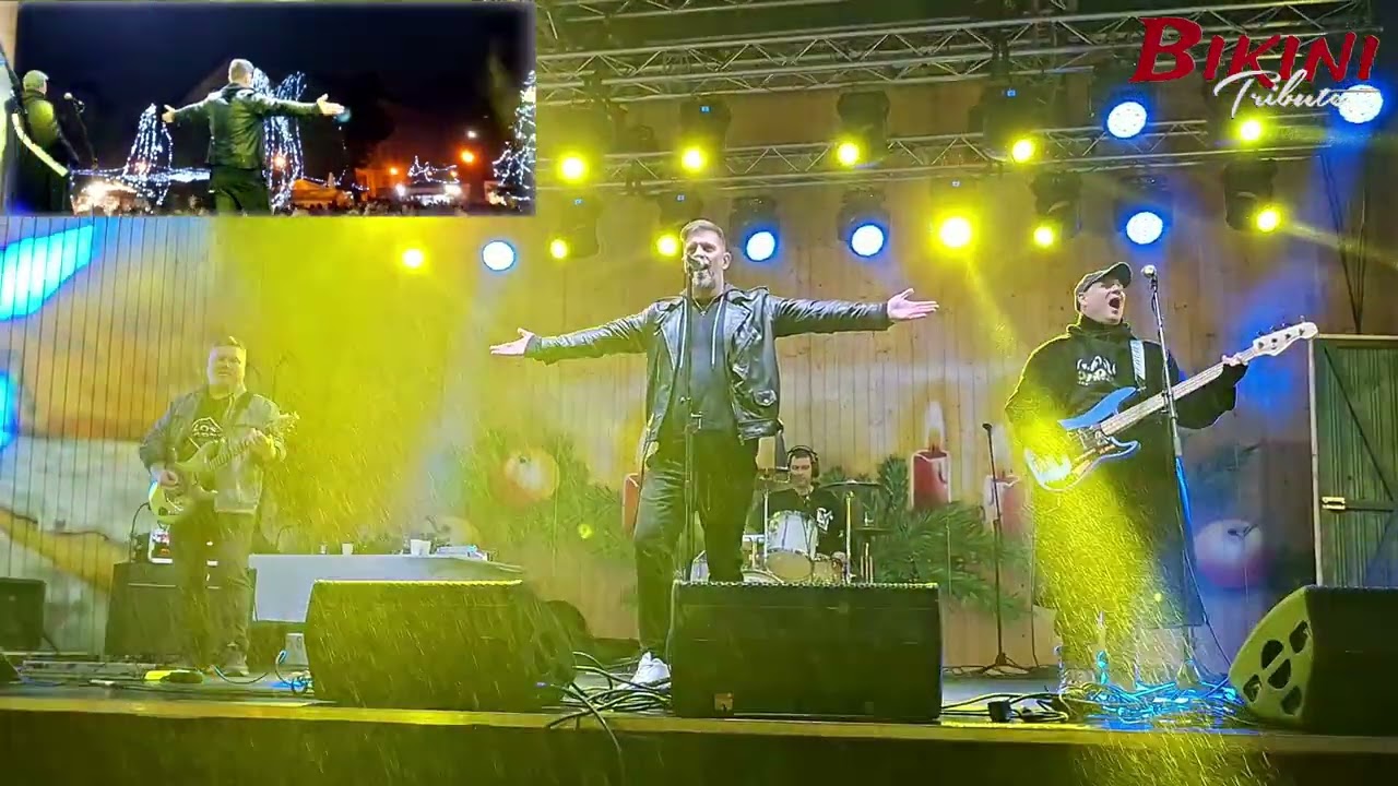 BIKINI Tribute - Nehéz a dolga (Dunaújváros, Advent koncert) 2025. 12. 13.