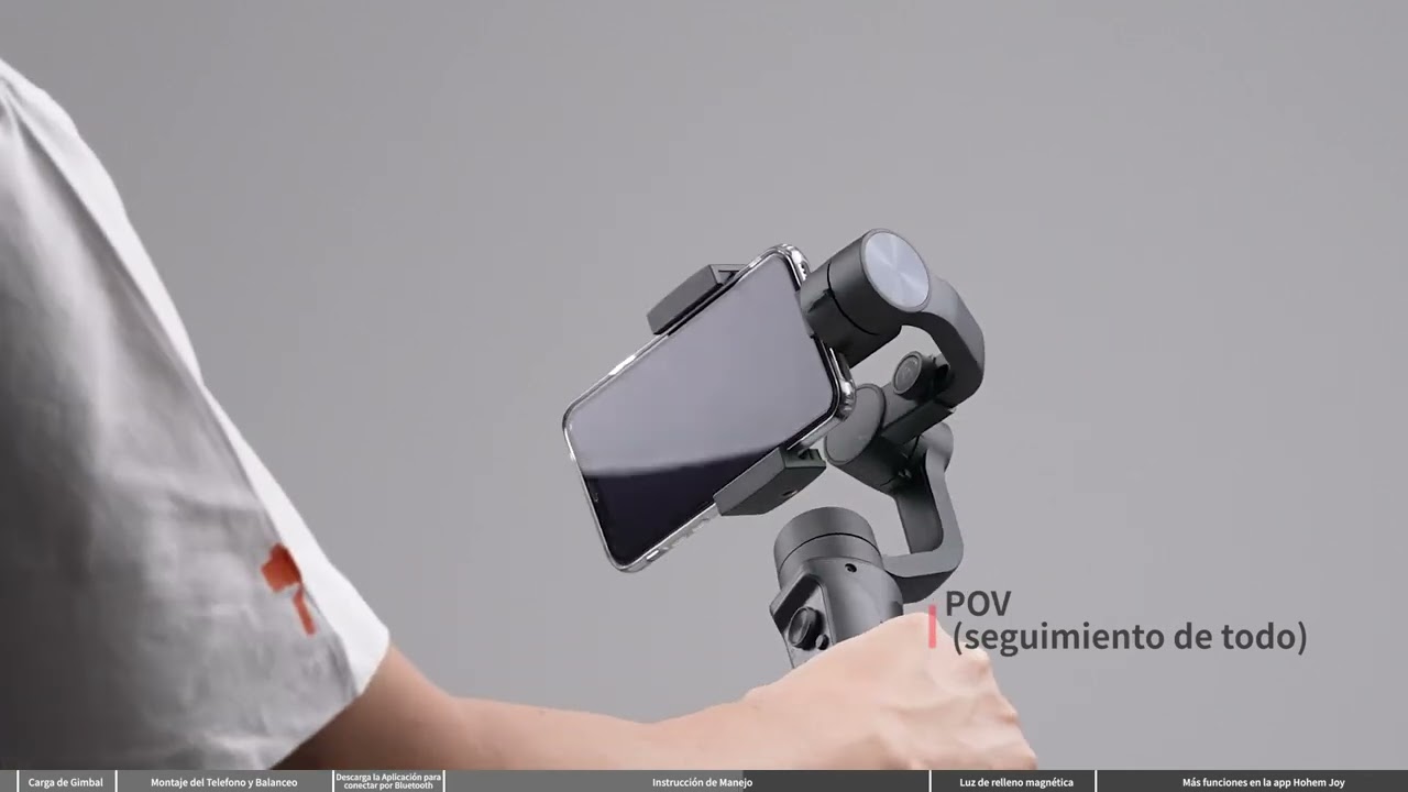 Estabilizador para Celular Hohem iSteady Mobile Kit Gimbal | Tutorial de uso