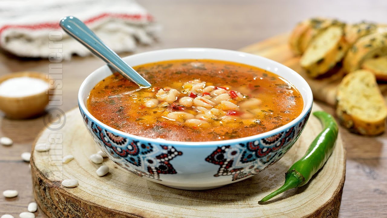 Ciorba de fasole rapida si gustoasa | JamilaCuisine
