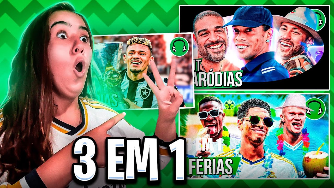 REACT♫SE CERTOS LANCES TIVESSEM SIDO DIFERENTES?♫ TROPA DO BRUXO BALADEIROS DO FUT♫FÉRIAS NO FUTEBOL