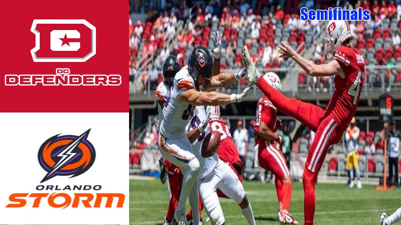 DC Defenders vs Orlando Storm (Semifinals) | Jun 07, 2026 | FULL GAME | 2026 UFL Season